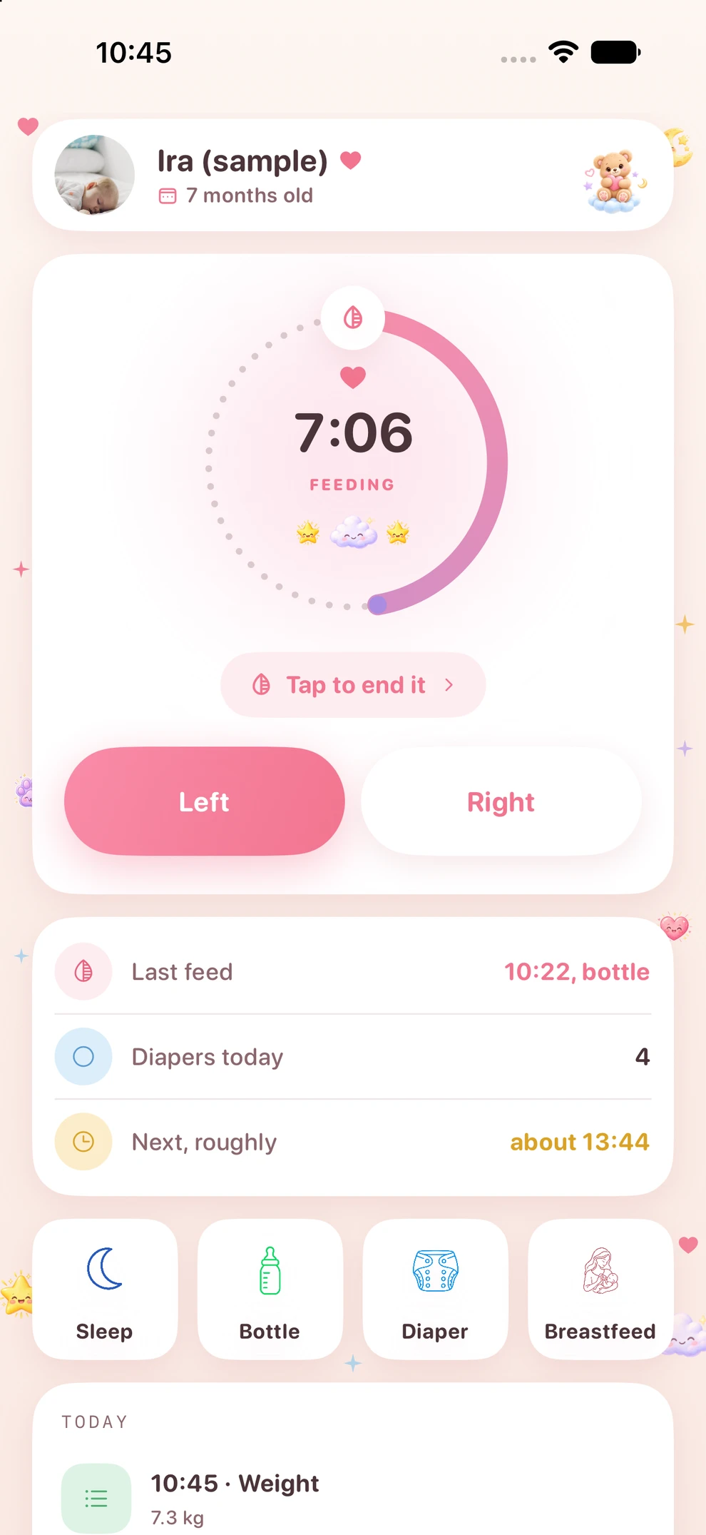 Zen Otto actual app interface
